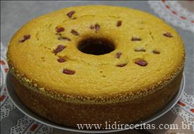 Bolo de Milho com Goiabada
