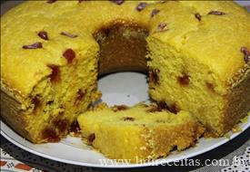 Bolo de Milho com Goiabada
